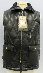 ALL NEW RACING DOWN VEST2 HORSE HIDE