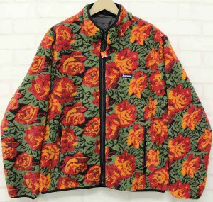 supreme(シュプリーム)Roses Sherpa Fleece Reversible Jacket リバーシブルジャケット