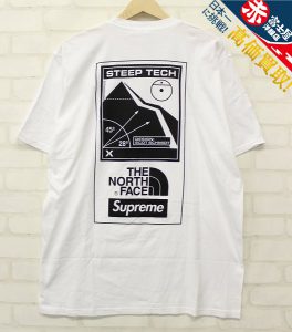 THE NORTH FACE×SupremeSteep Tech T-Shirt ノースフェイス シュプリーム Tシャツ ホワイト