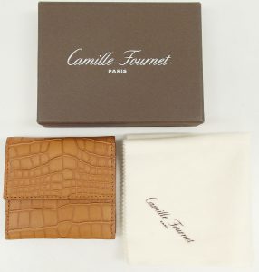 camille fournet（カミーユフォルネ） アリゲーターコインケース