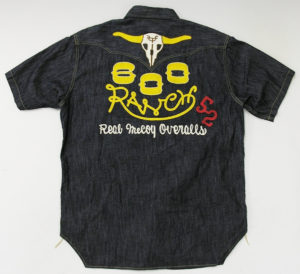 THE REAL McCOY’S（リアルマッコイズ）600R 刺繍デニムウエスタンシャツ