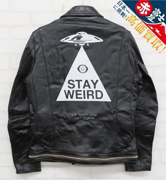 >OS RIDERS JACKET STAY WEIRD MENS UCS9204-1