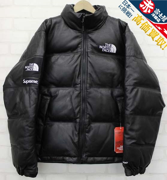 Supreme×The North Face 17AW Leather Nuptse Jacket ヌプシ