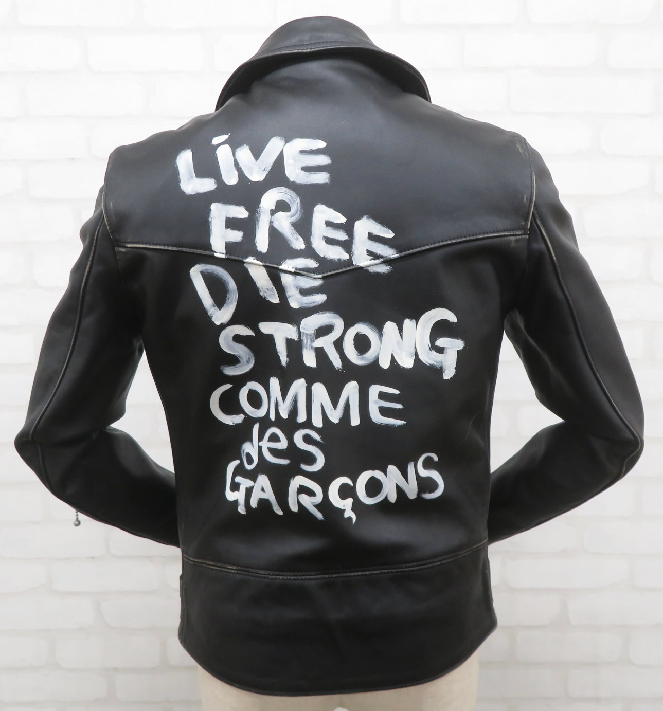 COMME des GARONS×Lewis Leathers ライトニング レザーライダース 青山