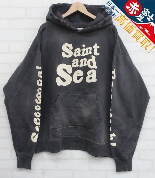 WIND AND SEA × SEASAINT Mxxxxxx SM-A21-0000-066 HOODIE セントマイケル