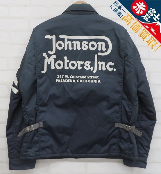 トイズマッコイ JOHNSON MOTORS レーシングジャケット TOYS McCOY