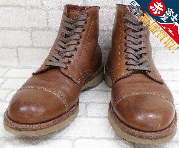 オールデン 86043 クロムエクセルレザー ストレートチップブーツ Alden