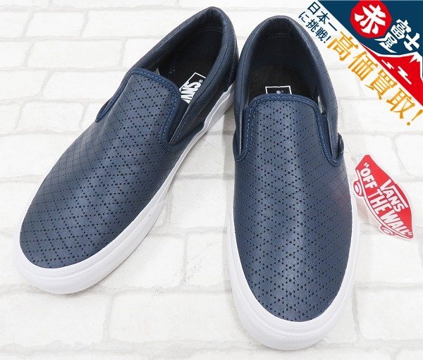 VANS Classic Slip-On DIAMOND PERF VN-0ZMRFDQ クラシックスリッポン バンズ