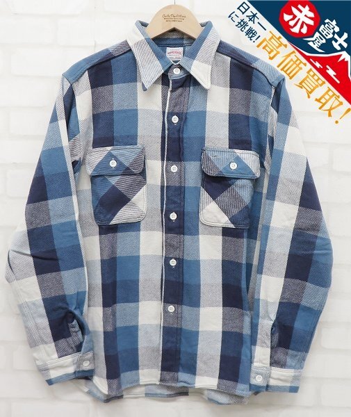 ウエアハウス A柄 ヘビーネルシャツ 3104 WAREHOUSE