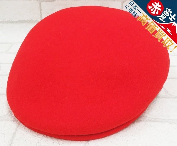 EVISU カシミヤ混ハンチング エヴィス