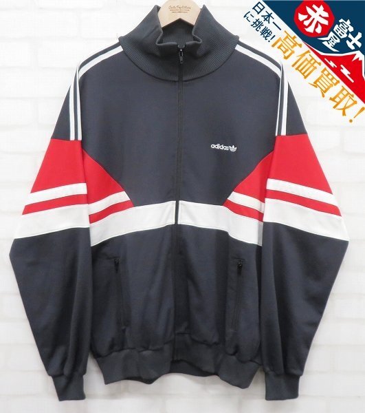 adidas 80s トラックジャケット 国旗タグ 西ドイツ製 アディダス