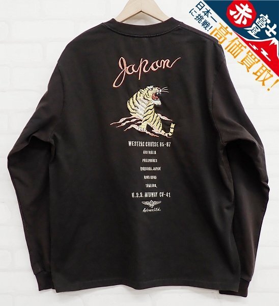 アヴィレックス スーベニアロングスリーブTシャツ 6123270 AVIREX