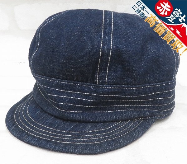 FREEWHEELERS ガスリー 10ozインディゴデニムワークキャップ フリーホイーラーズ