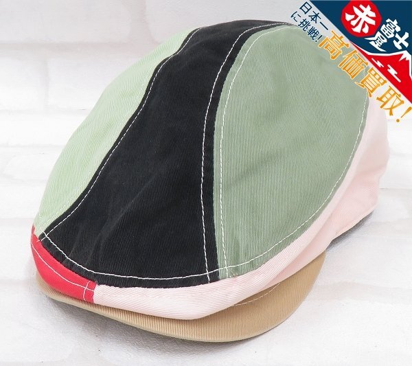 EVISU クレイジーパターン ハンチングキャップ エヴィス