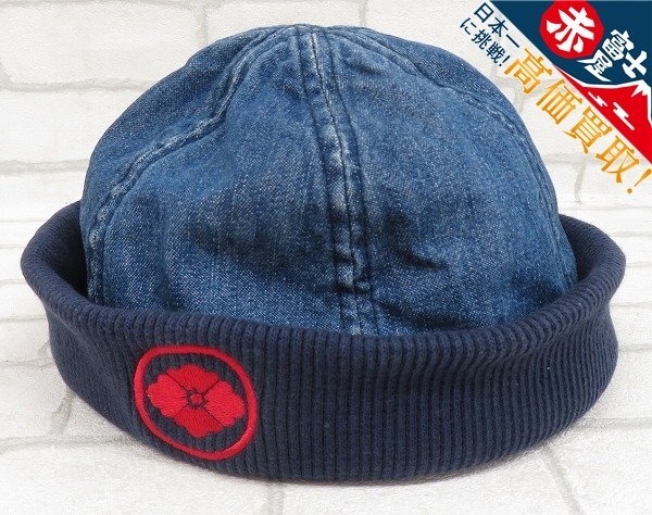 EVISU フィッシャーマンデニムキャップ エヴィス