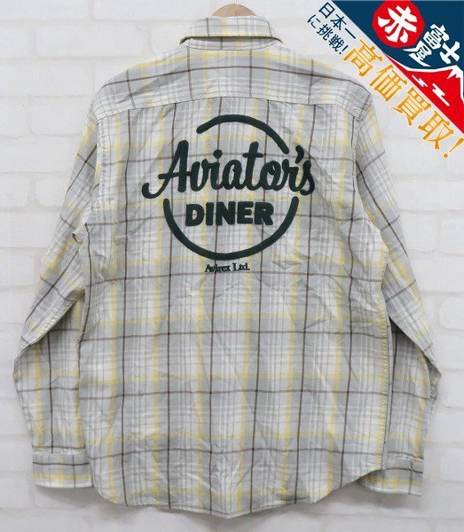 アヴィレックス チェックシャツ AVIREX