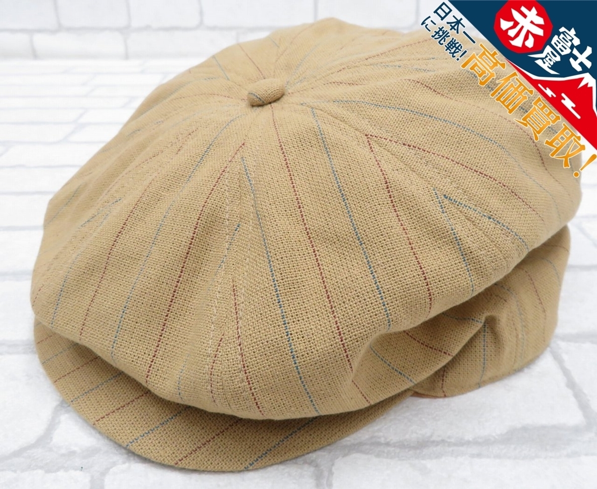 ATLAST&CO ストライプドレスキャップ アットラスト