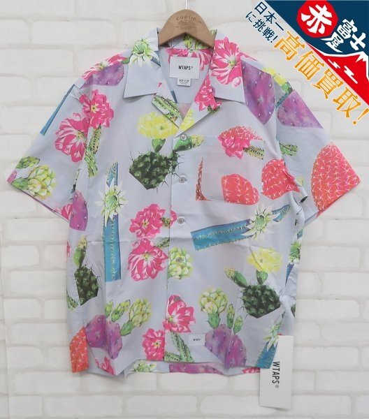 WTAPS TXT 02/SS/COTTON. BROADCLOTH.TEXTILE 241TQDT-SHM08  ダブルタップス