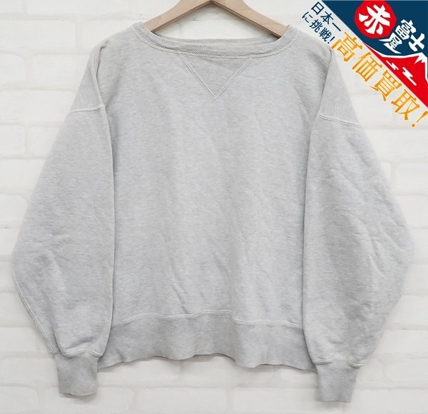 THE REAL McCOY’S 前Vセットインスリーブスウェット リアルマッコイズ