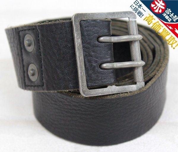 NUMBER NINE 09AW ダブルピンレザーベルト ナンバーナイン