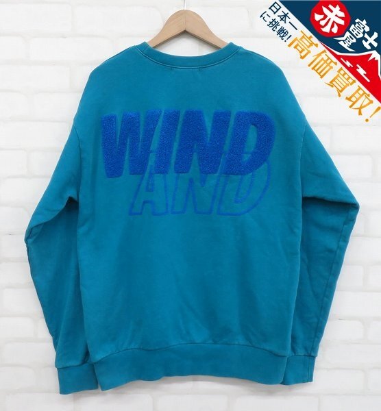 WIND AND SEA CHENILLE EMB SULFUR CREW NECK WDS-O-SIG-24-Q2-CS-01 ウィンダンシー