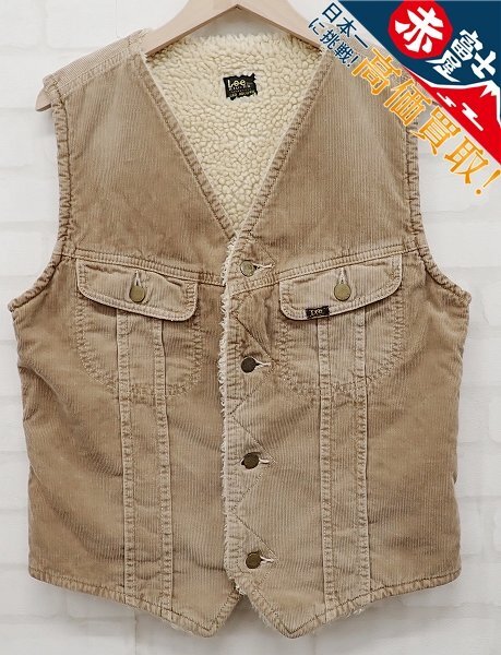 Lee 95704 コーデュロイボアベスト リー