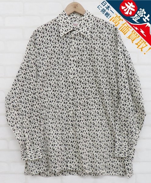 NICENESS LEE BIRD KADHI BLOCK PRINT SH NN-Y01KF22-FB ナイスネス