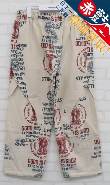 NICENESS SINGH 総柄パンツ NN-5202T13 ナイスネス