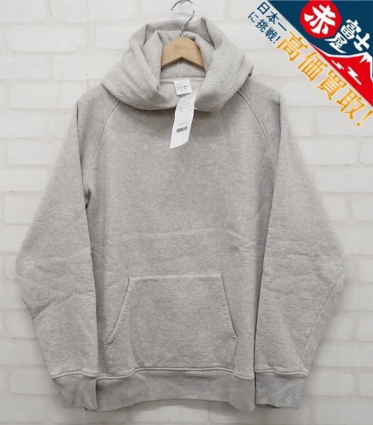 COMOLI コットン吊裏毛プルオーバーパーカー T01-05001 コモリ