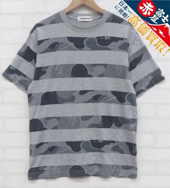 A BATHING APE 半袖カモボーダーTシャツ アベイシングエイプ