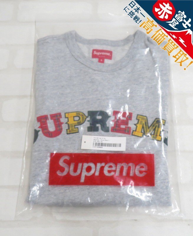 Supreme Plaid Applique S/S Top シュプリーム