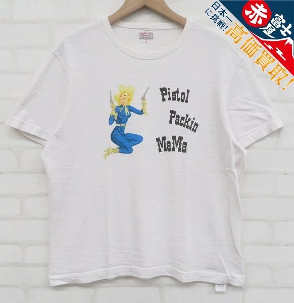 THE REAL McCOY’S 半袖Tシャツ バーガスガール リアルマッコイズ