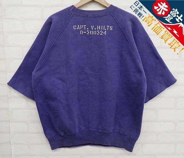 THE REAL McCOY’S マックイーン 大脱走 ラグランスウェット リアルマッコイズ