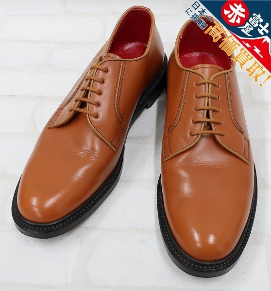 EVISU 山根靴店 プレーントゥレザーシューズ 2009 エヴィス