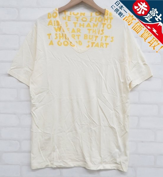 Maison Margiela 半袖エイズTシャツ メゾンマルジェラ
