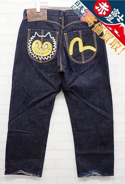 EVISU キッキー ネコ デニムパンツ D676CM エヴィス