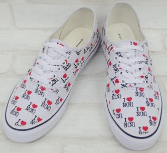 NUMBER NINE キャンバススニーカー I LOVE N(N) ナンバーナイン