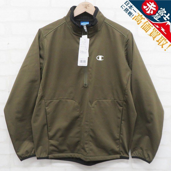 Champion スタンドハーフジップ スウェットシャツ C3-YS003 チャンピオン