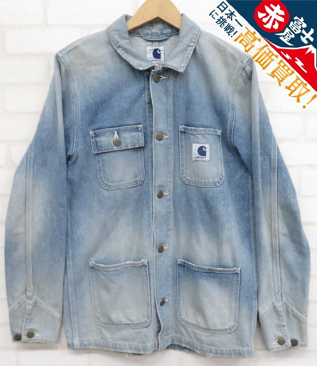 carhartt ロンハーマン ユーズド加工デニムカバーオール カーハート