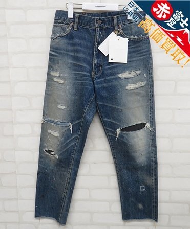 visvim JOURNEYMAN PANTS TACKED CRASH 0223905005003 ジャーニーマン デニムパンツ ヴィズヴィム